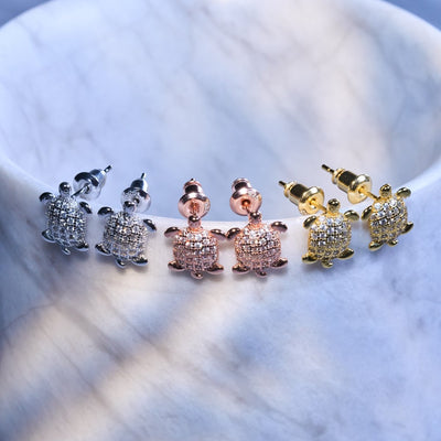 SEA TURTLE EARRINGS - allvanti.shop