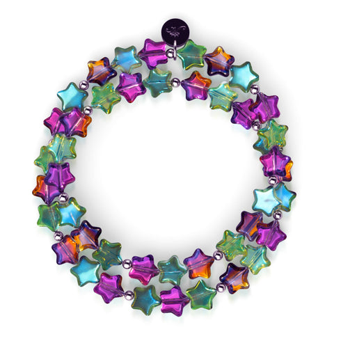 Purple Stardust | .925 Sterling Silver | Star Wrap