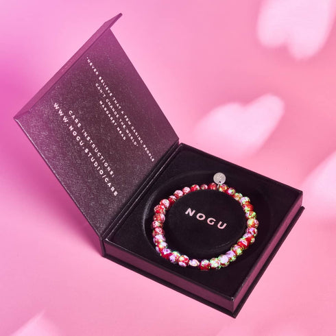 Red Roses | Firefly Glass Diamonds Bracelet