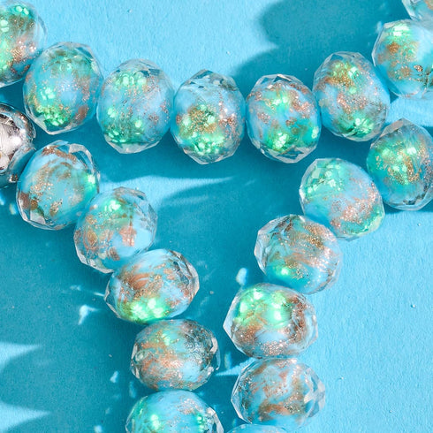 Cerulean | Firefly Glass Diamonds Bracelet