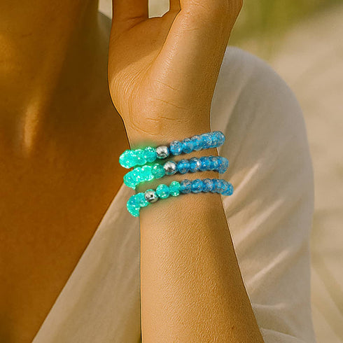 Tanzanite | Firefly Glass Diamonds Bracelet