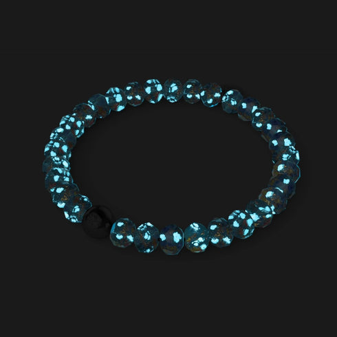 Tanzanite | Firefly Glass Diamonds Bracelet
