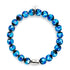 Blue Astra | .925 Sterling Silver | Solar Glass Bracelet