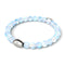 Rainbow White | .925 Sterling Silver | Mermaid Glass Bead Bracelet