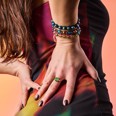 Chromata | Unicorn Silver | Mood Stone Ring