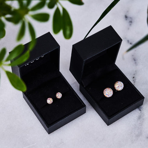 Confetti Crystal | .925 Sterling Silver | Kikiballa Earrings