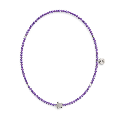 Amethyst | Silver | Tortuga Gemstone Wrap