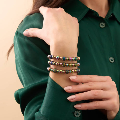 Chromata | Unicorn Silver | Mood Stone Bracelet