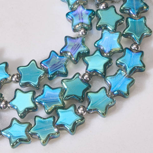 Celestial Seafoam  | .925 Sterling Silver | Star Wrap