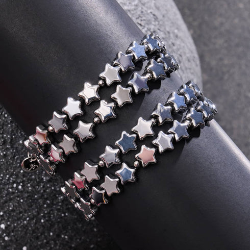 Ultra Chrome  | .925 Sterling Silver | Star Wrap