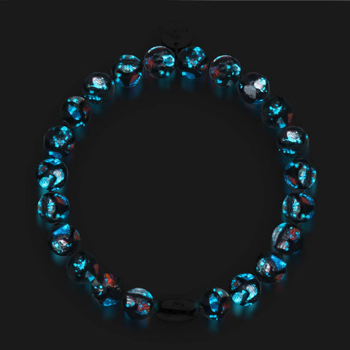 Orion | .925 Sterling Silver | Lunar Glass Bracelet